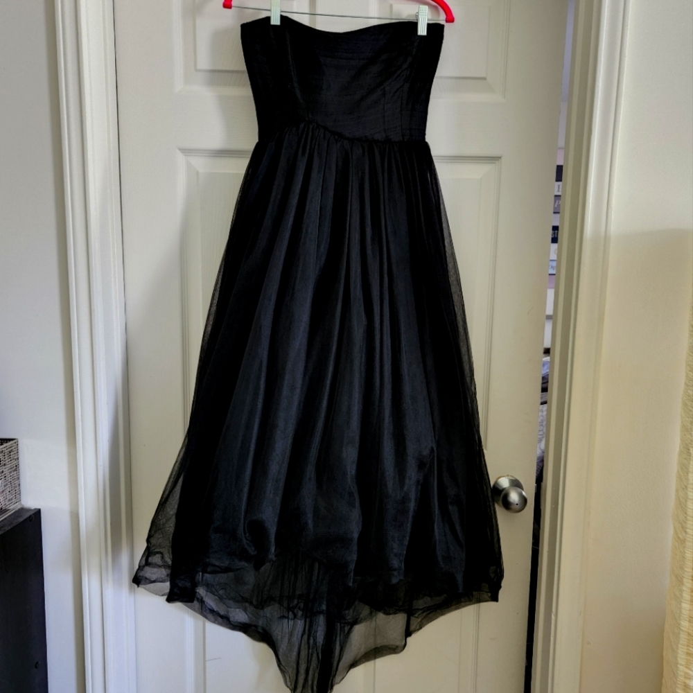 High Low Hem Tulle Dress